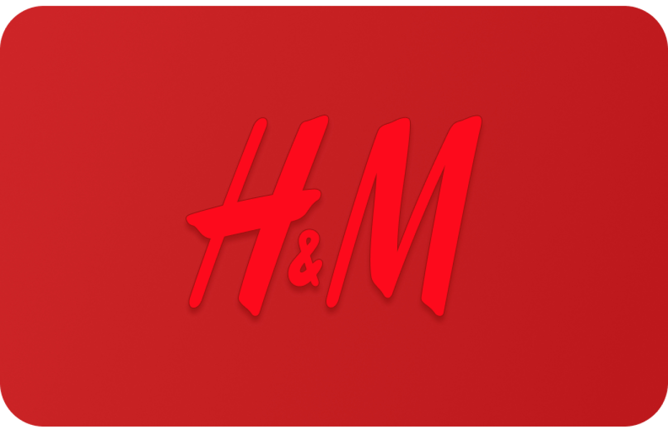 H&M Belgium gift card