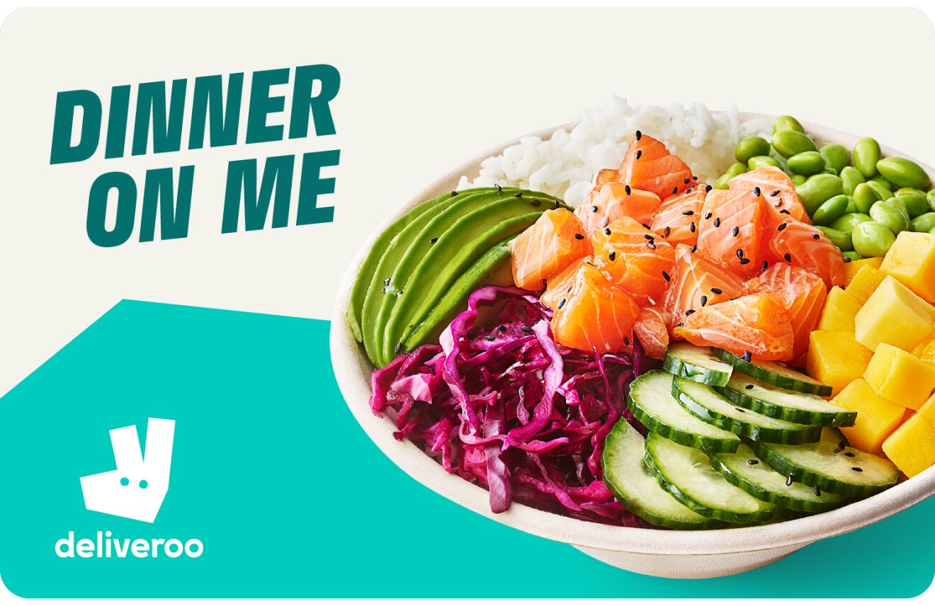 Deliveroo UK gift card