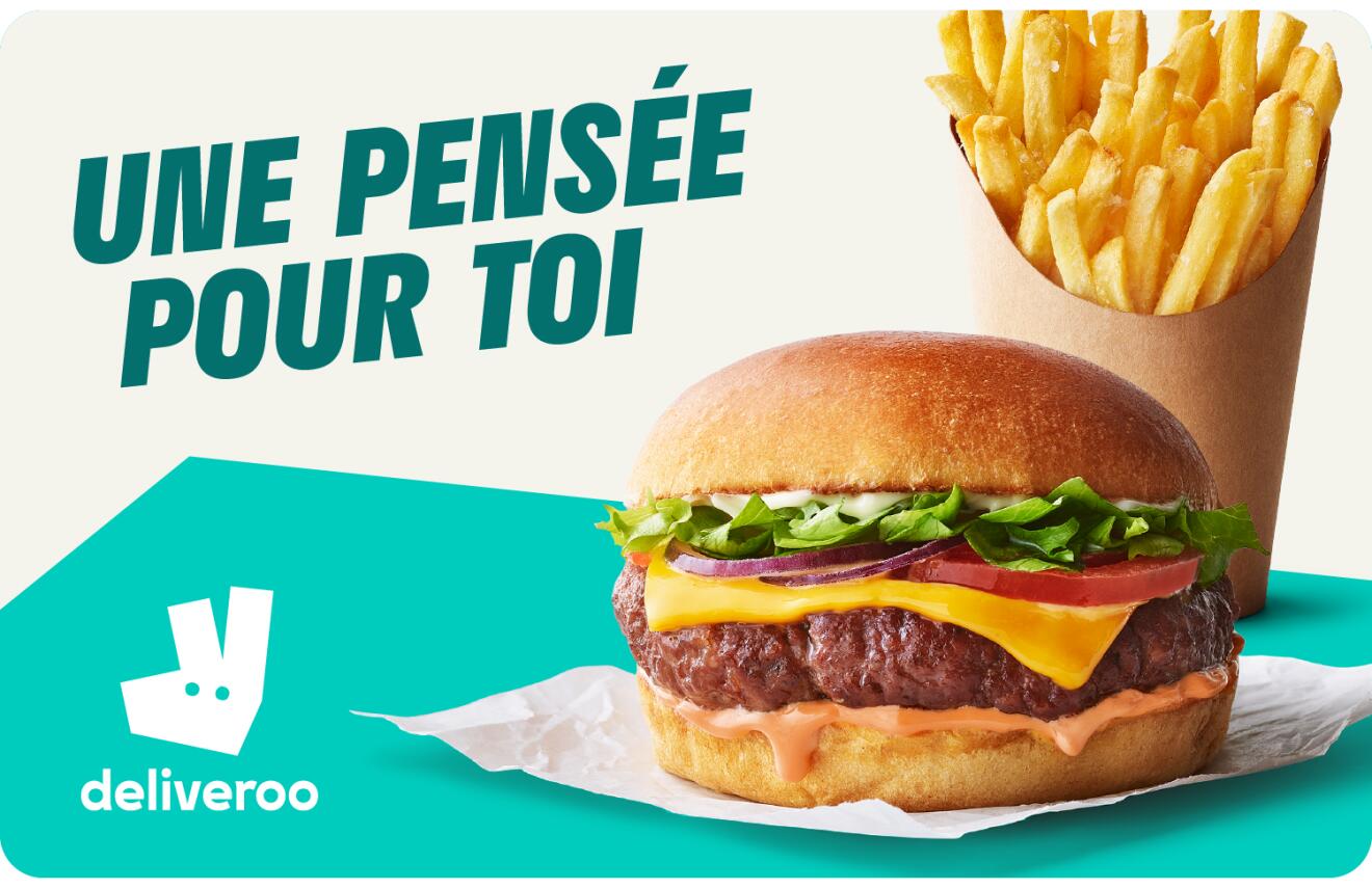 Deliveroo France gift card