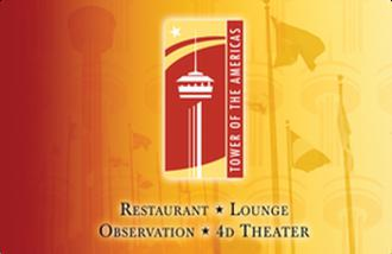 Tower of the Americas USA gift card