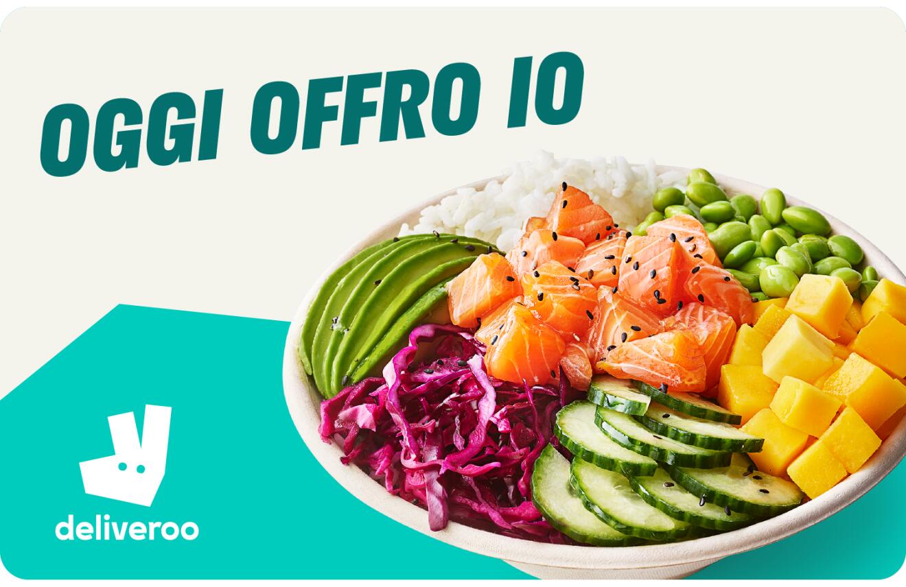 Deliveroo Italy gift card