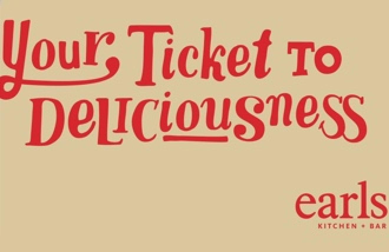 Earls Canada gift card