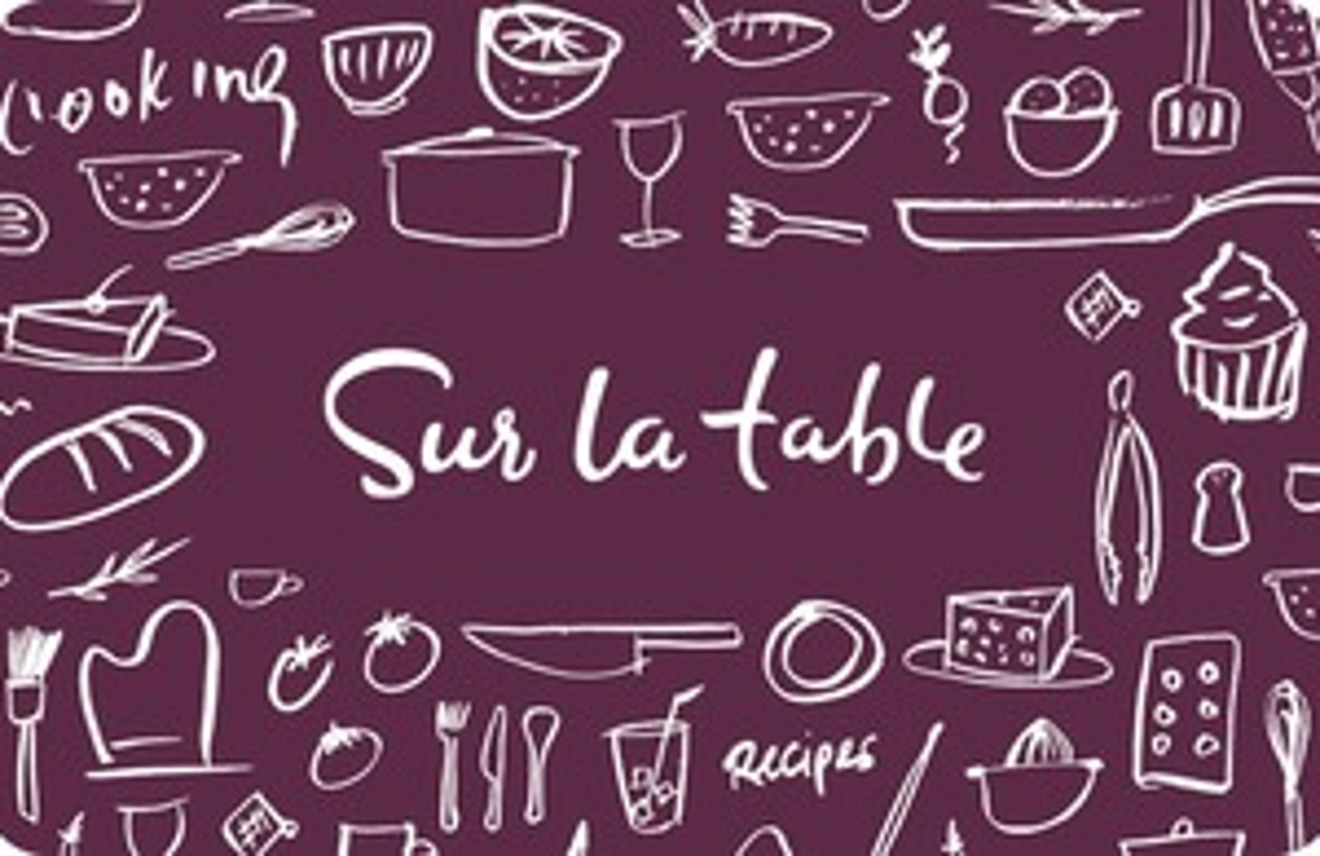 Sur La Table USA gift card