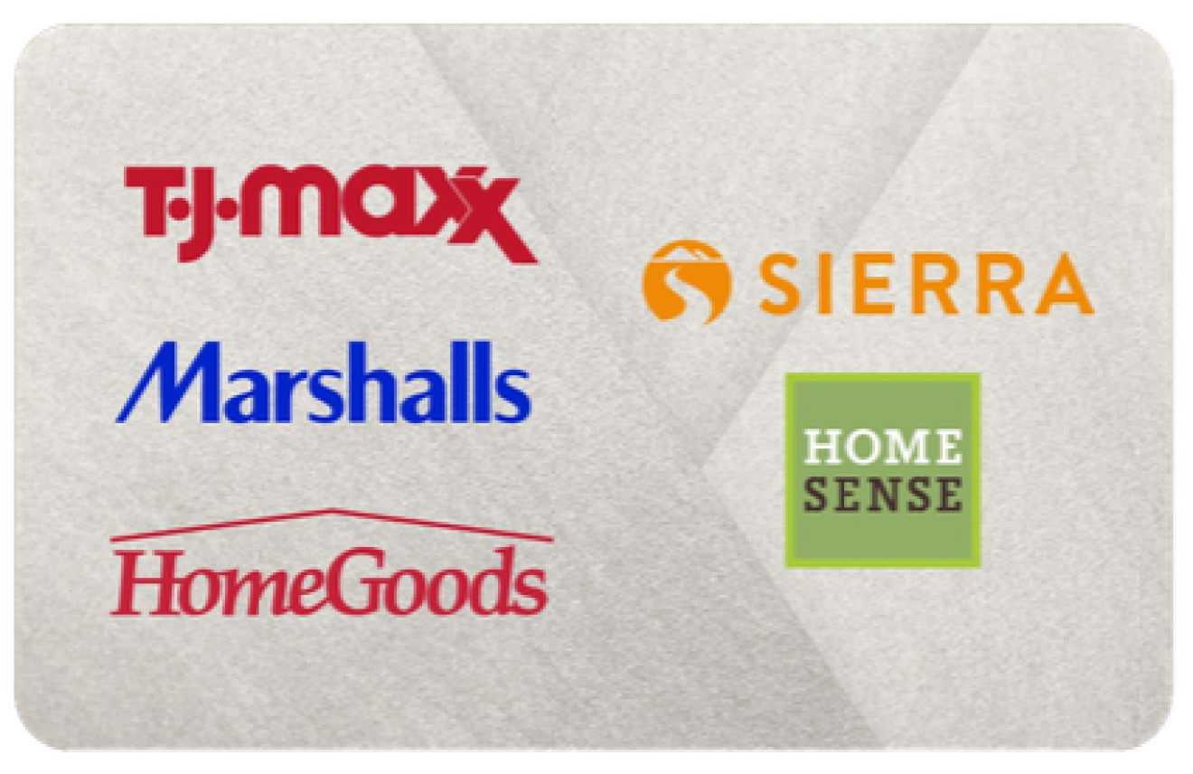 TJX USA gift card