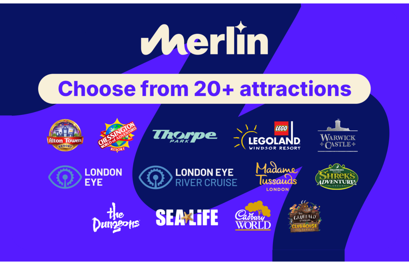 Merlin UK Attractions gift card