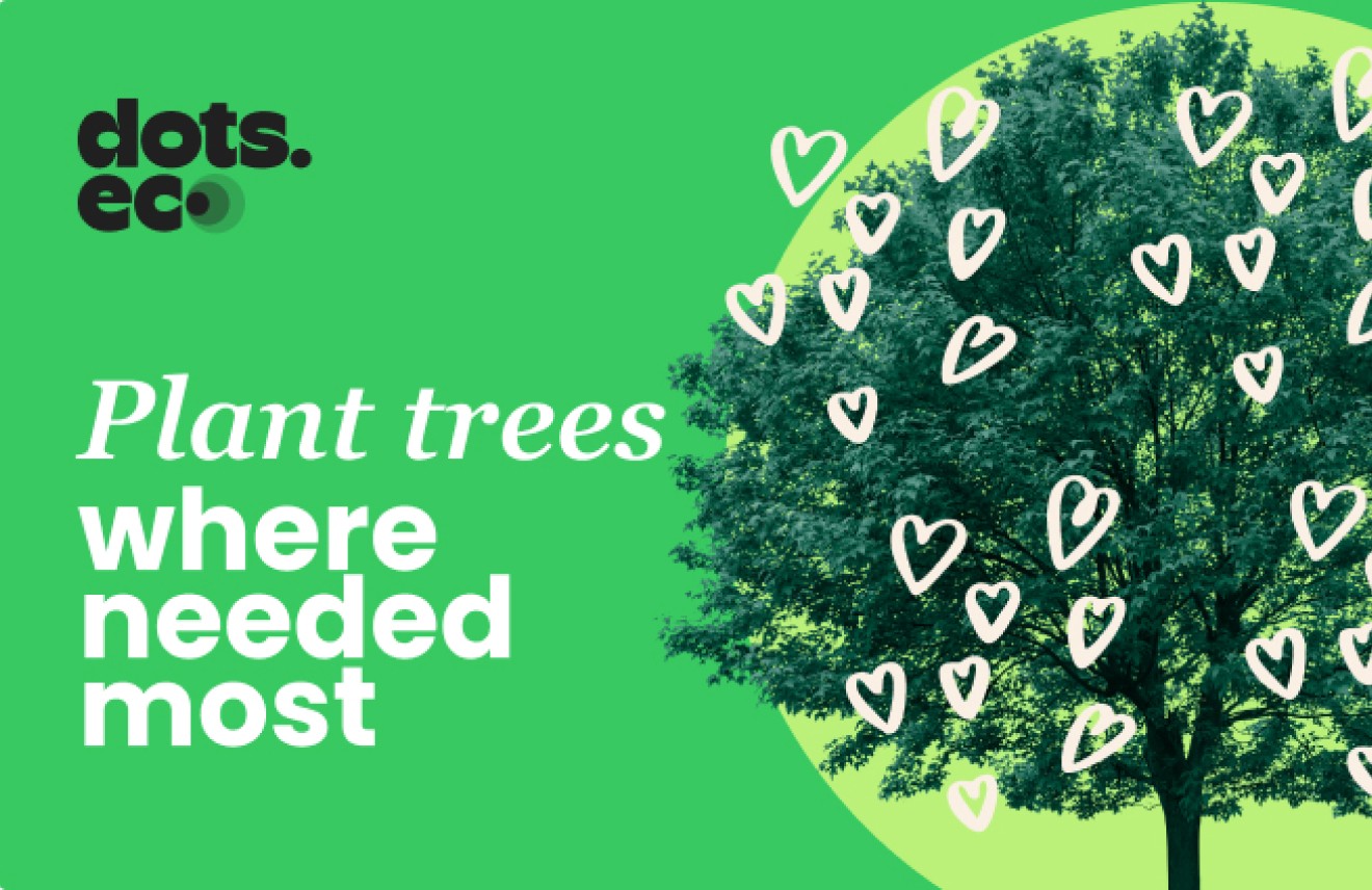 Dots.eco - Plant a tree where needed the most Canada gift card