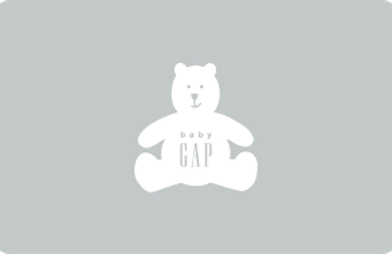 Baby Gap Canada gift card