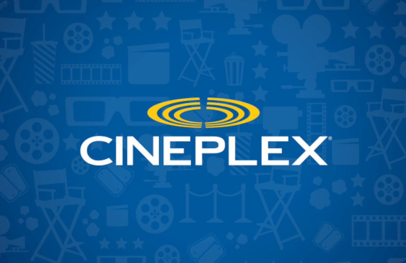 Cineplex Canada gift card