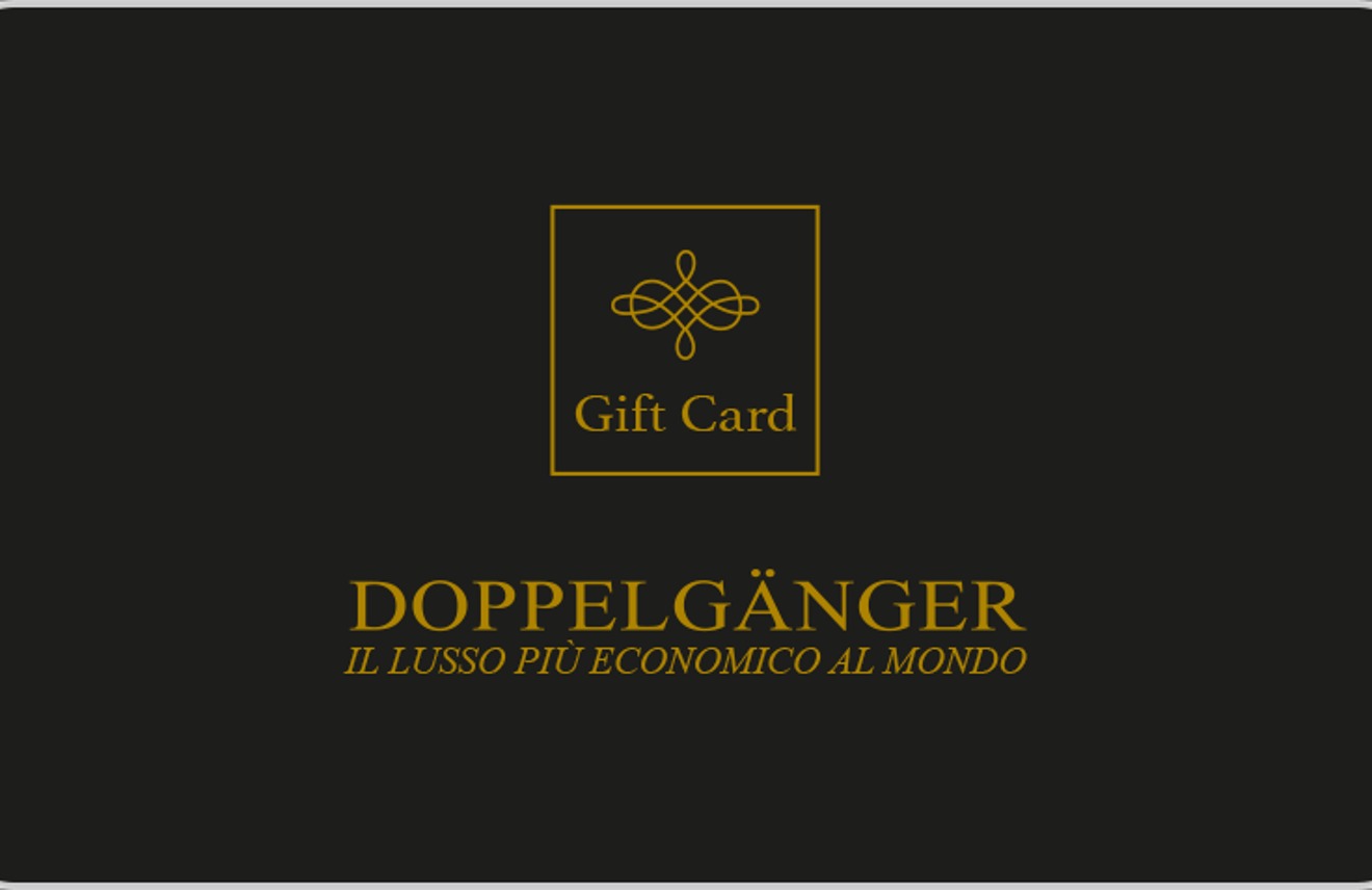 Doppelgänger Italy gift card