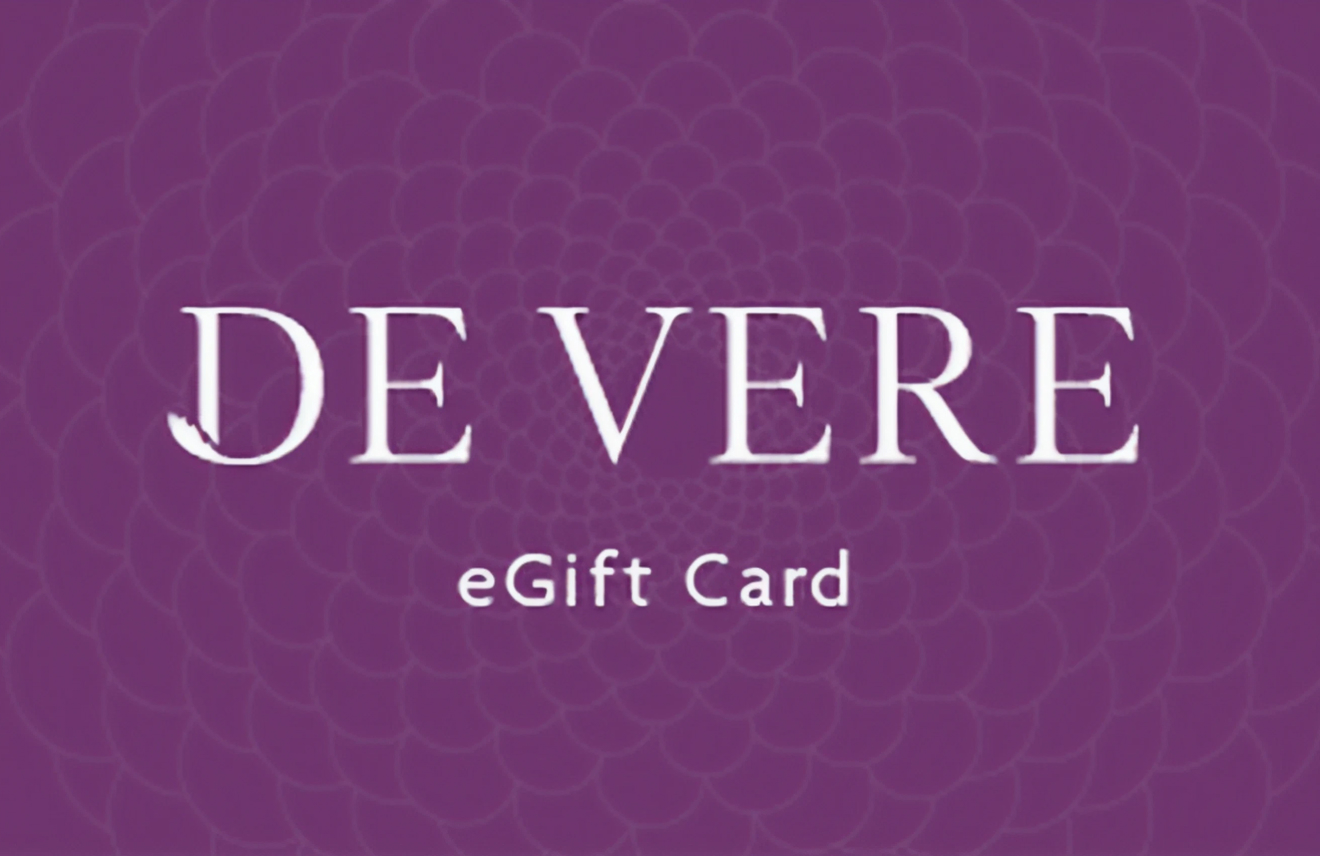 De Vere Hotels UK gift card