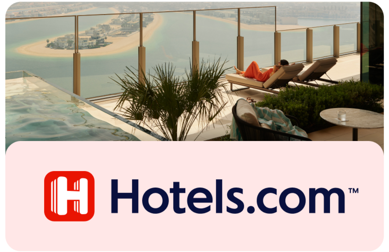 Hotels.com Canada gift card