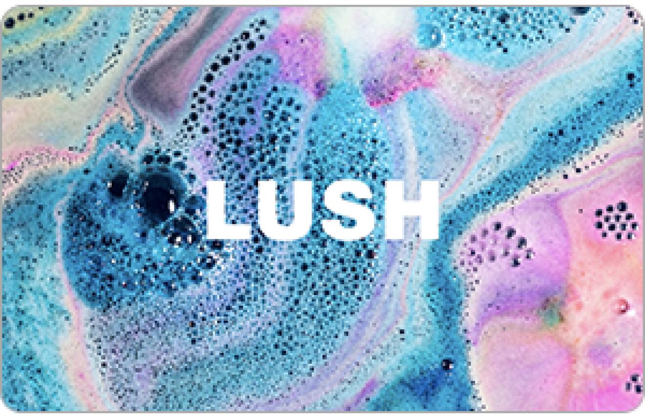 LUSH Canada gift card