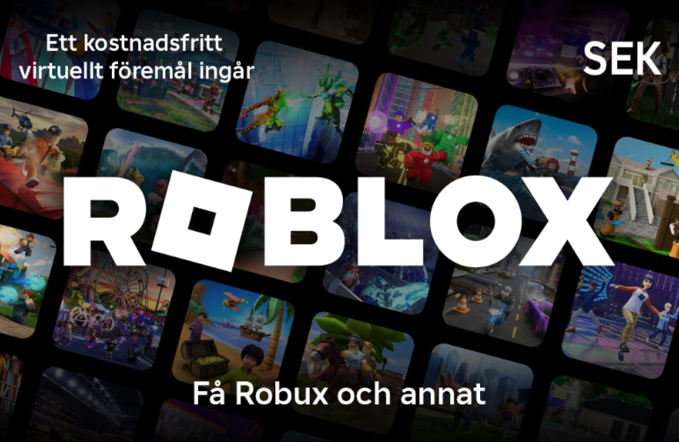 Roblox Sweden gift card