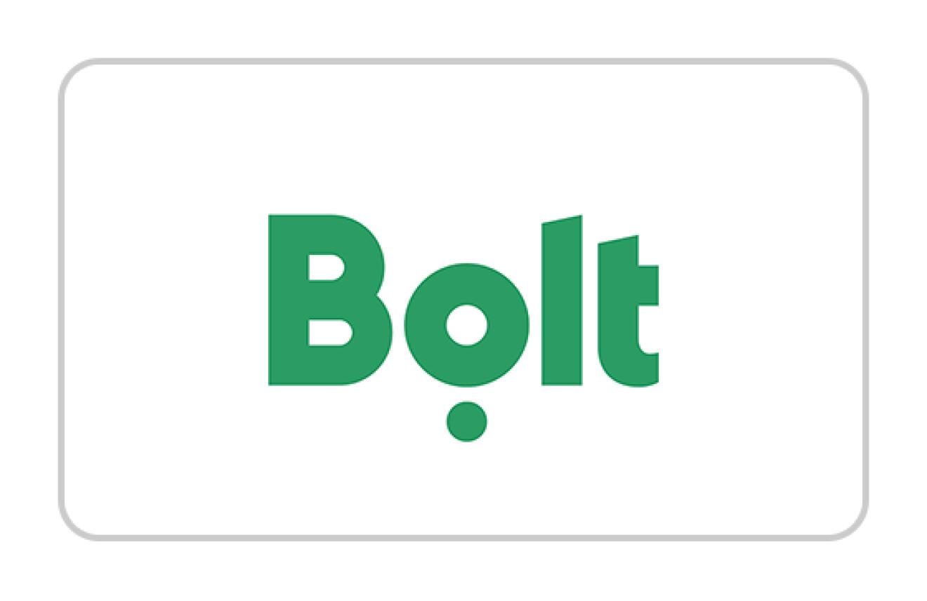 Bolt UK gift card