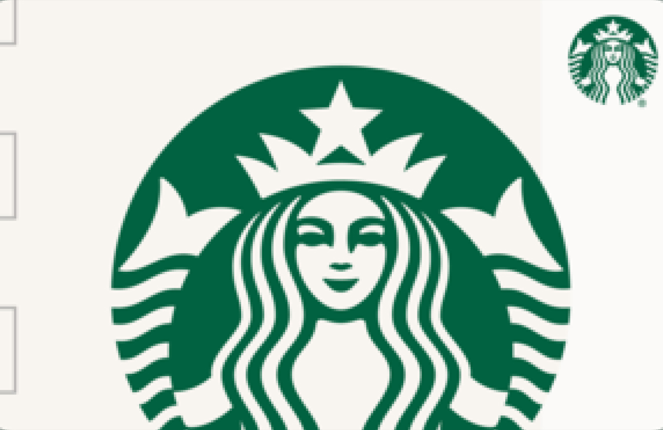 Starbucks USA gift card