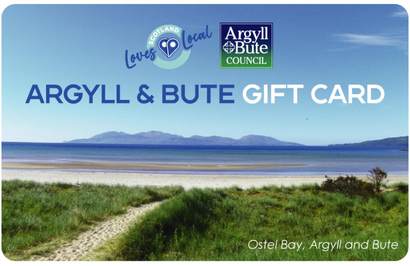 Town & City Gift Cards - Argyll & Bute gift card