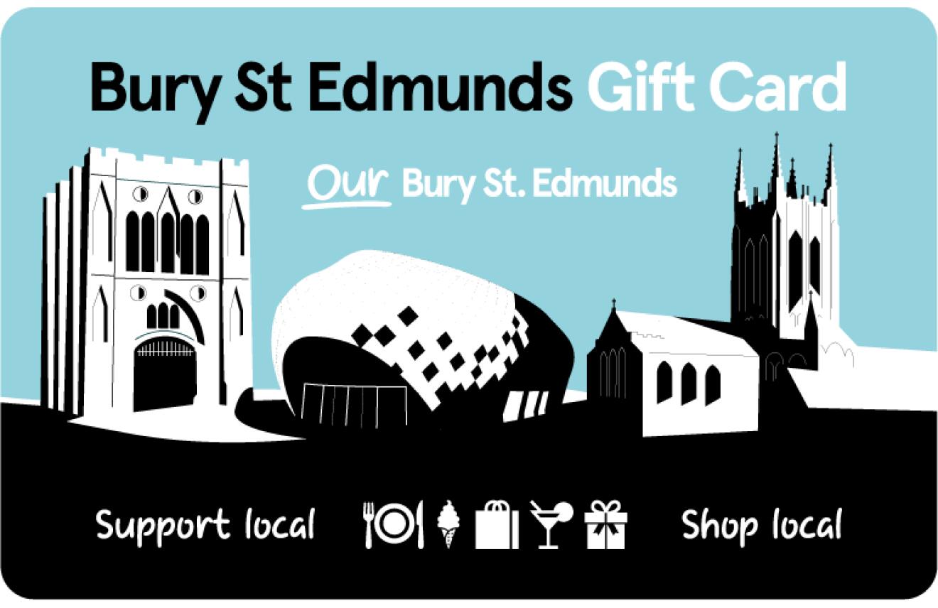 Town & City Gift Cards - Bury St Edmunds gift card