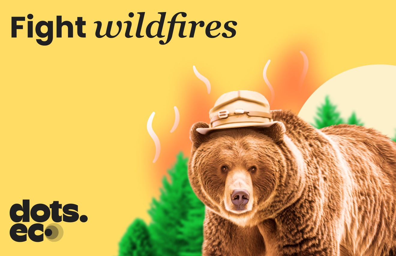 Dots.eco - Fighting Wildfires UK gift card