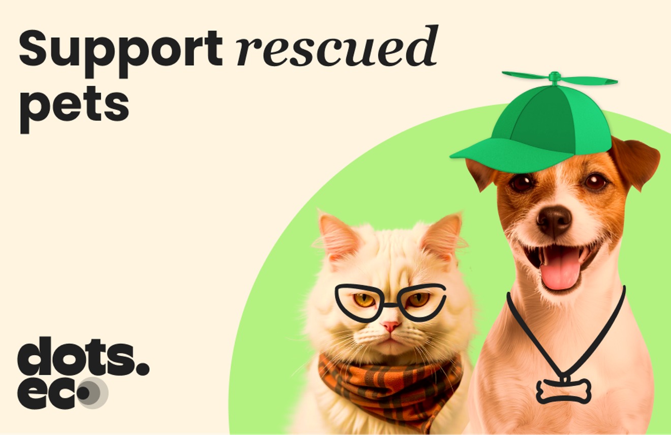 Dots.eco - Support Rescued Pets UK gift card