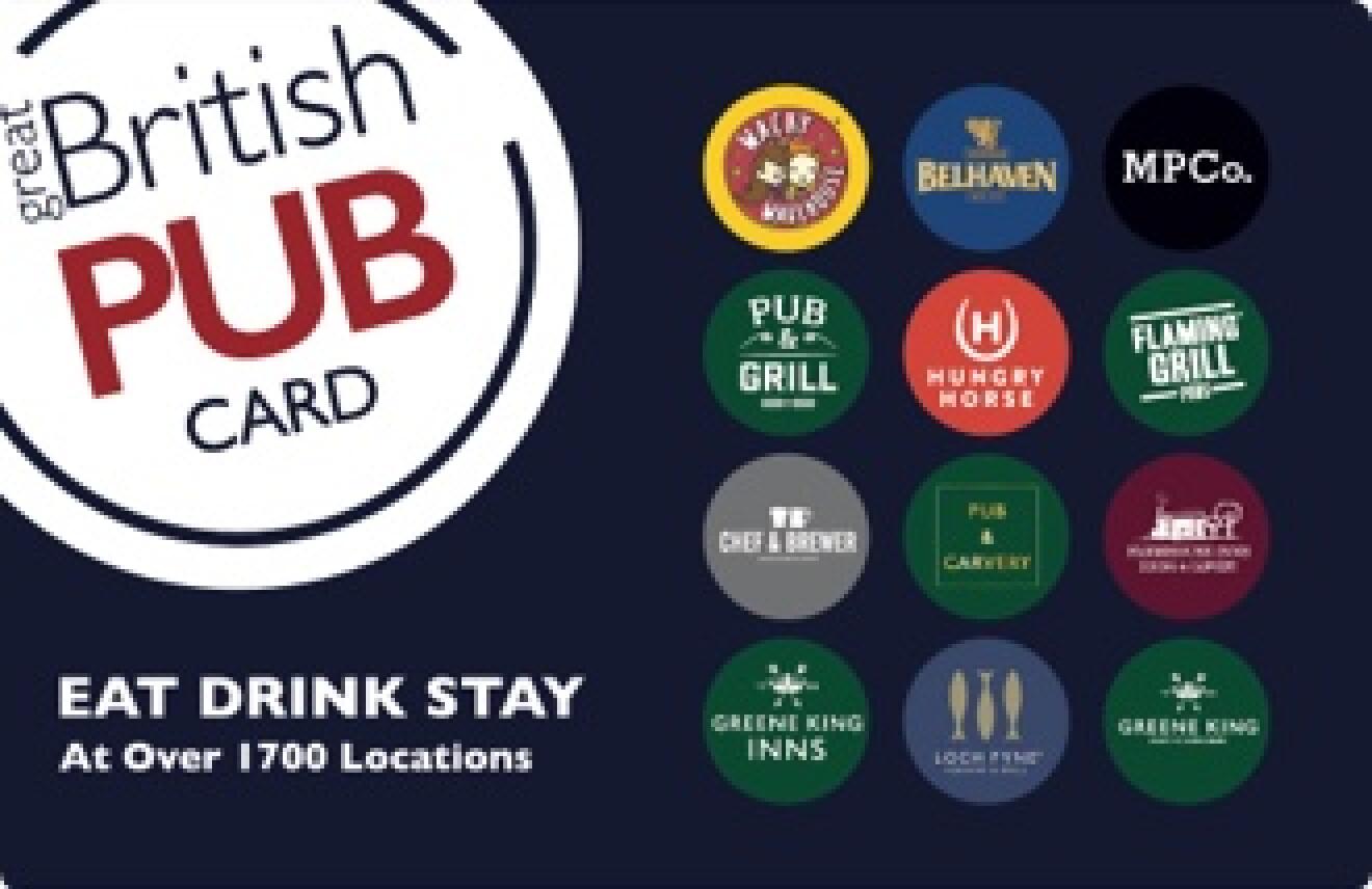 Greene King UK gift card