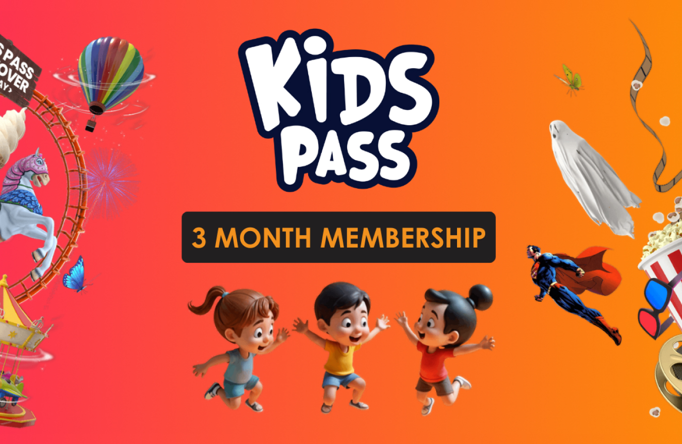 Kids Pass 3 Month Membership UK gift card