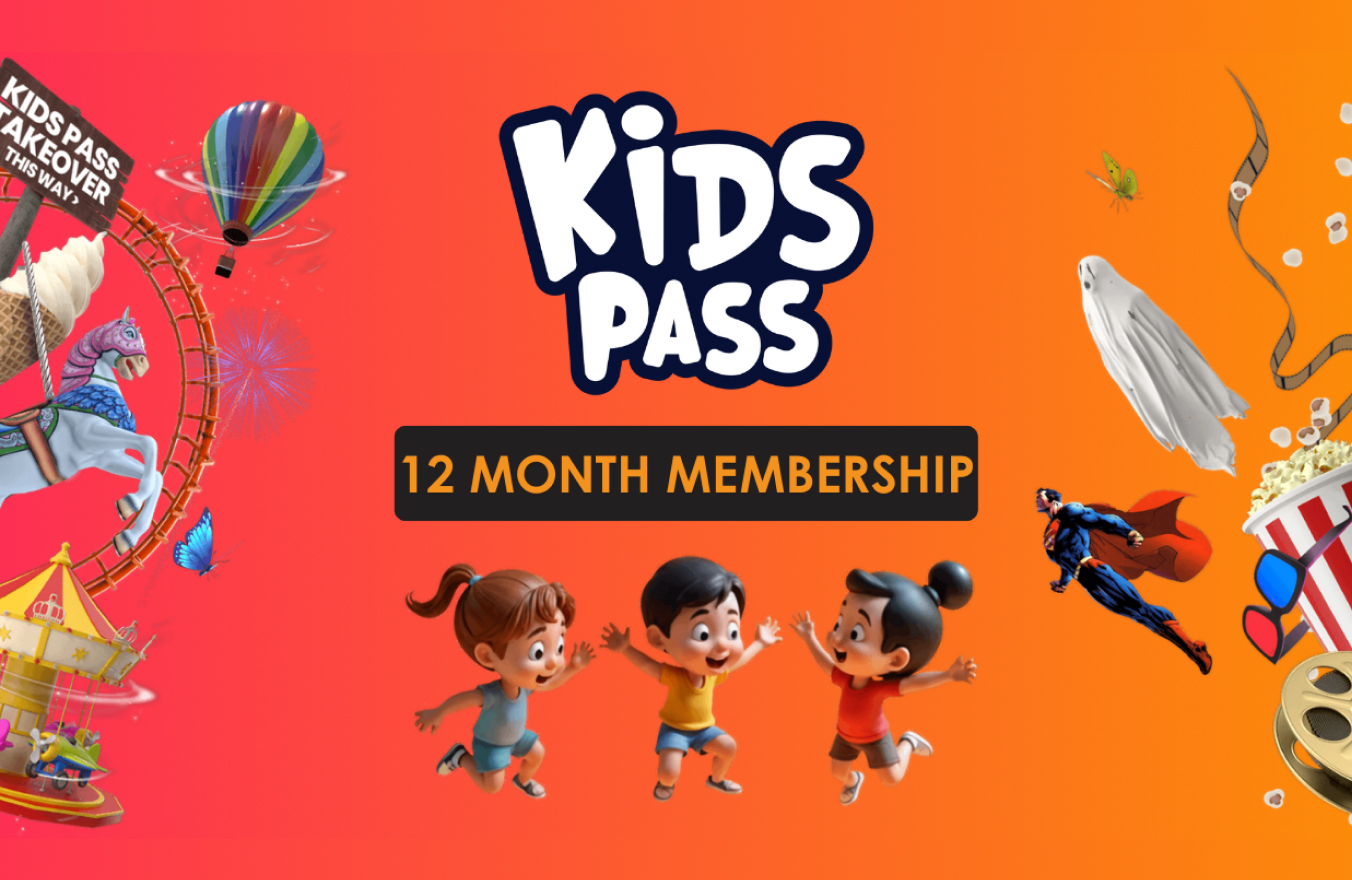 Kids Pass 12 Month Membership UK gift card