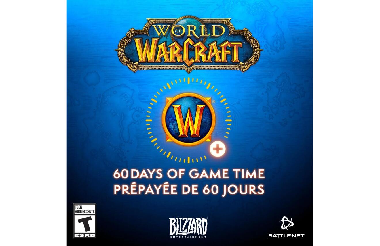 World of Warcraft Canada gift card