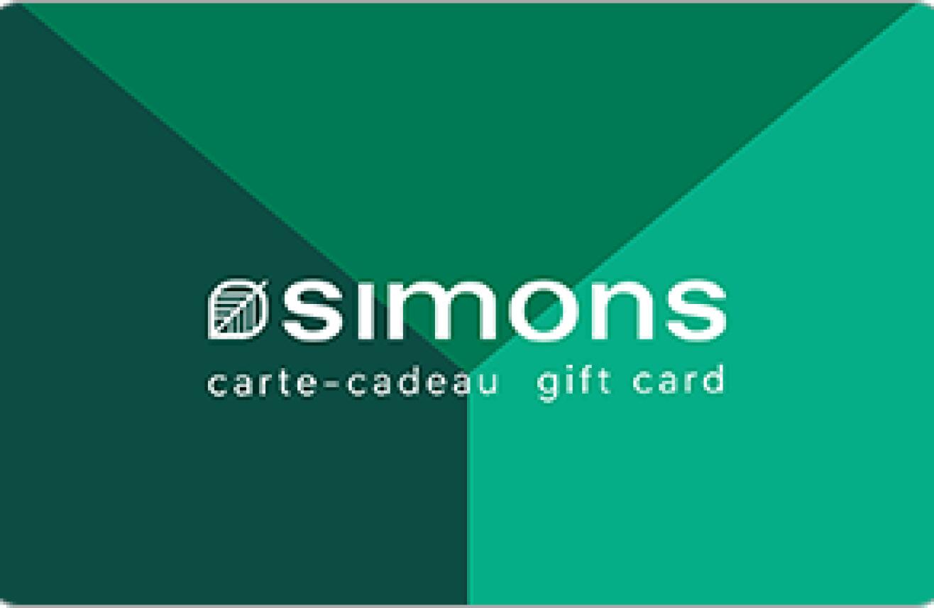 La Maison Simons Canada gift card
