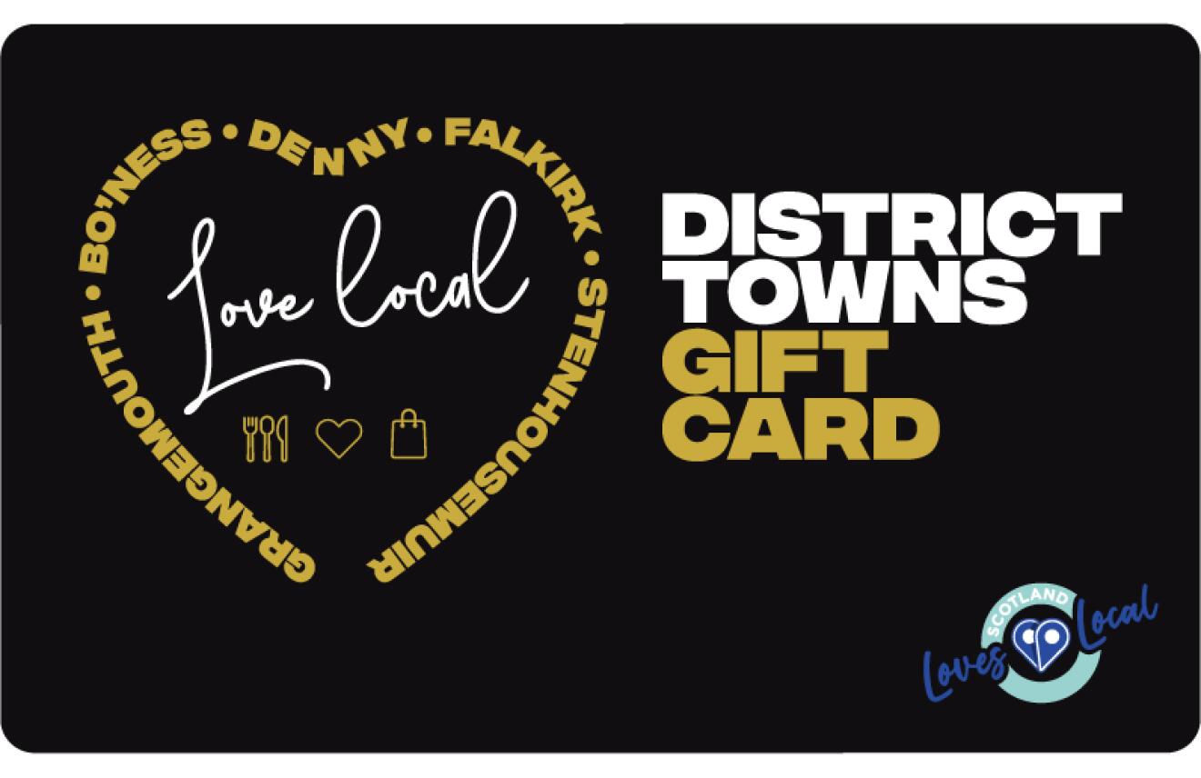 Town & City Gift Cards - Falkirk gift card
