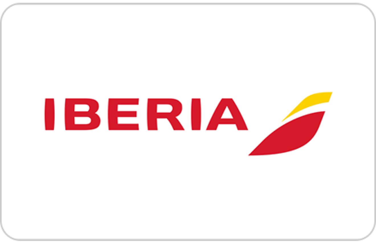 Iberia Spain gift card