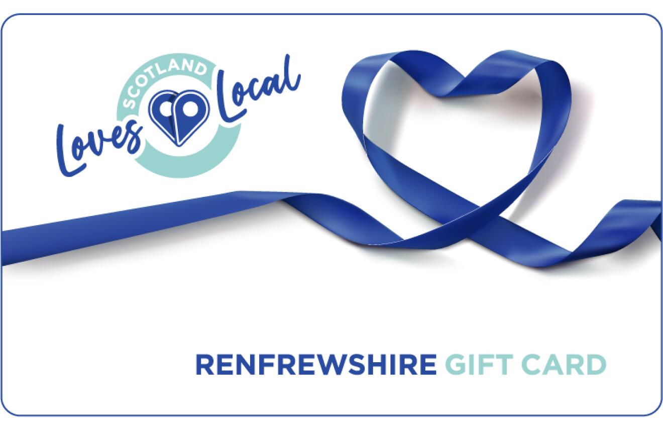 Town & City Gift Cards - Renfrewshire gift card