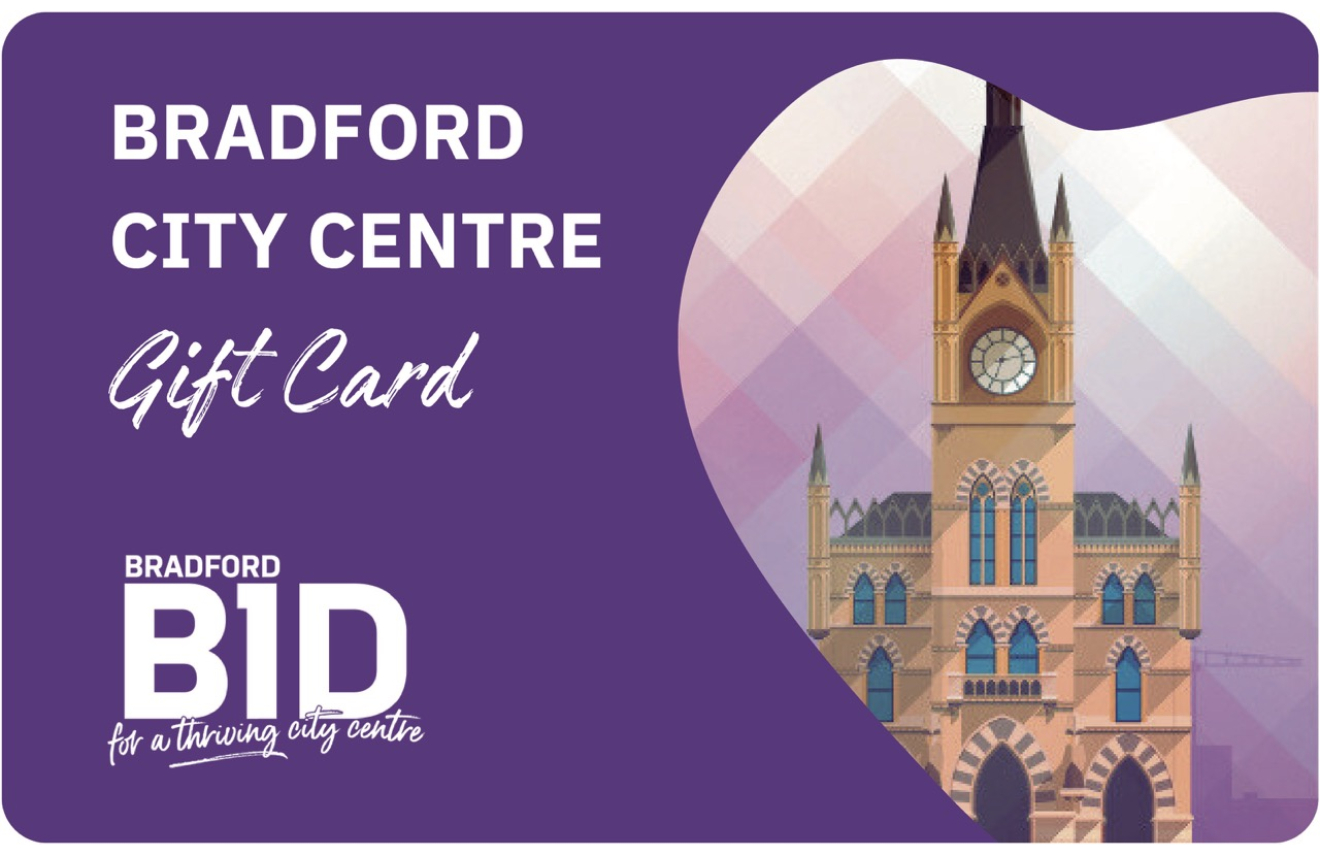 Town & City Gift Cards - Bradford gift card
