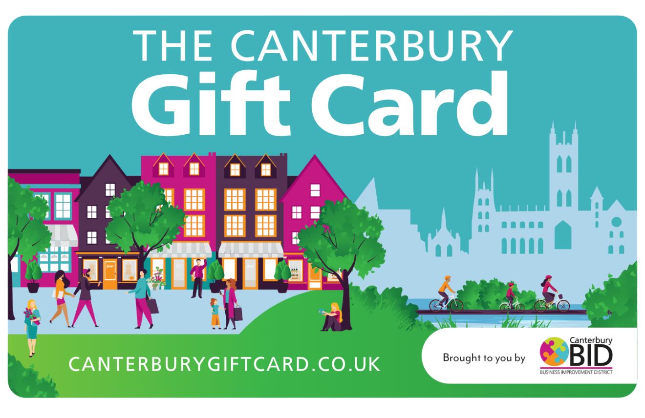 Town & City Gift Cards - Canterbury gift card