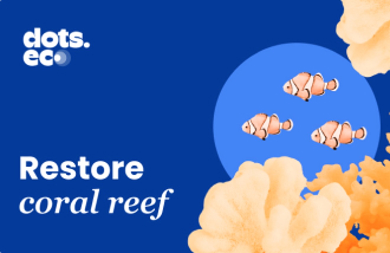 Dots.eco - Restore 1 Fragment of Coral Reef Switzerland gift card