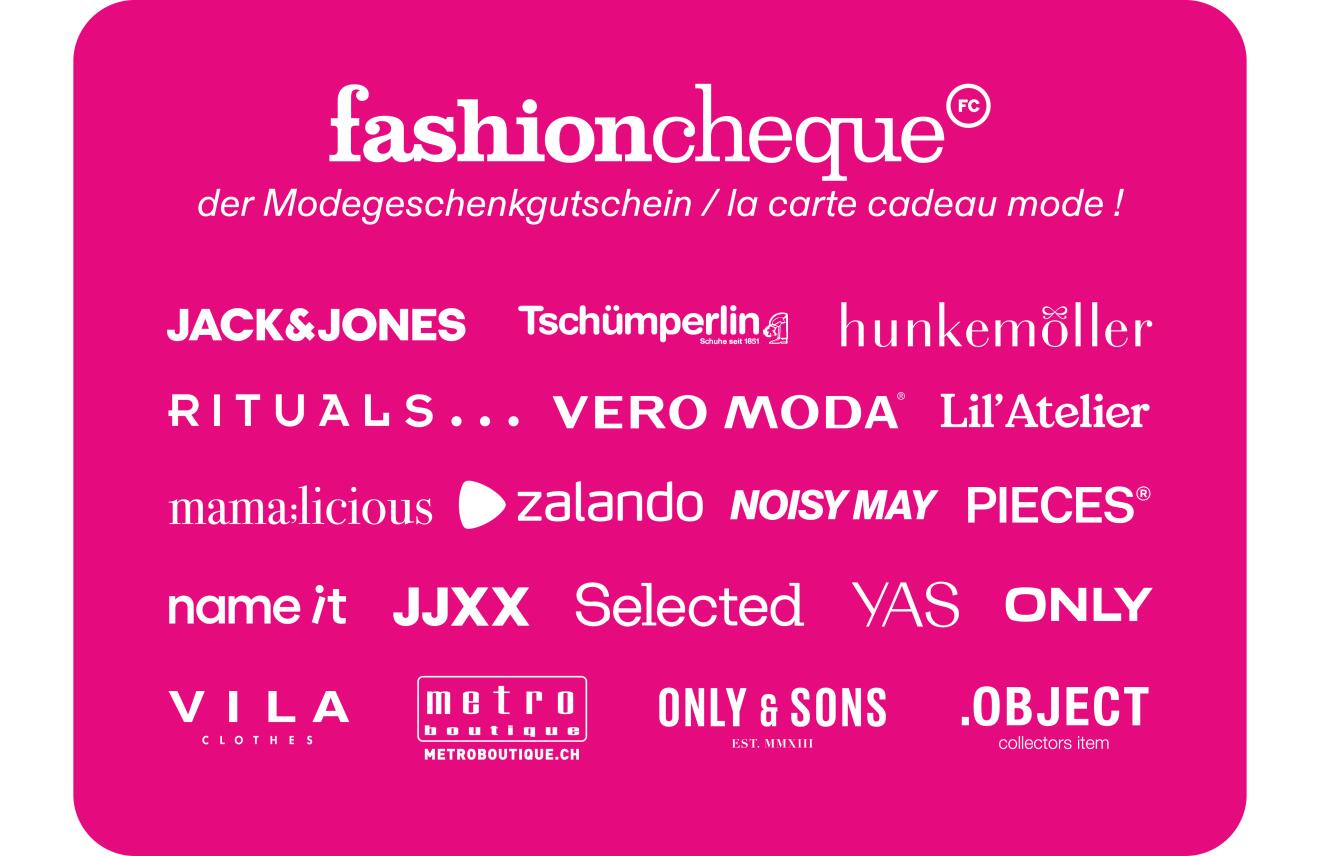 Fashioncheque Switzerland gift card