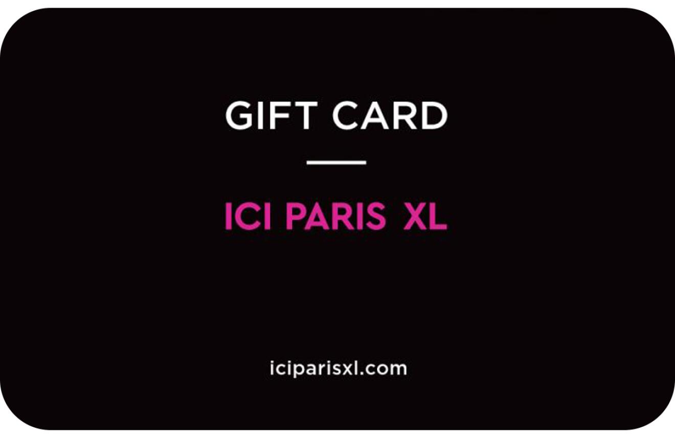 ICI Paris Belgium gift card