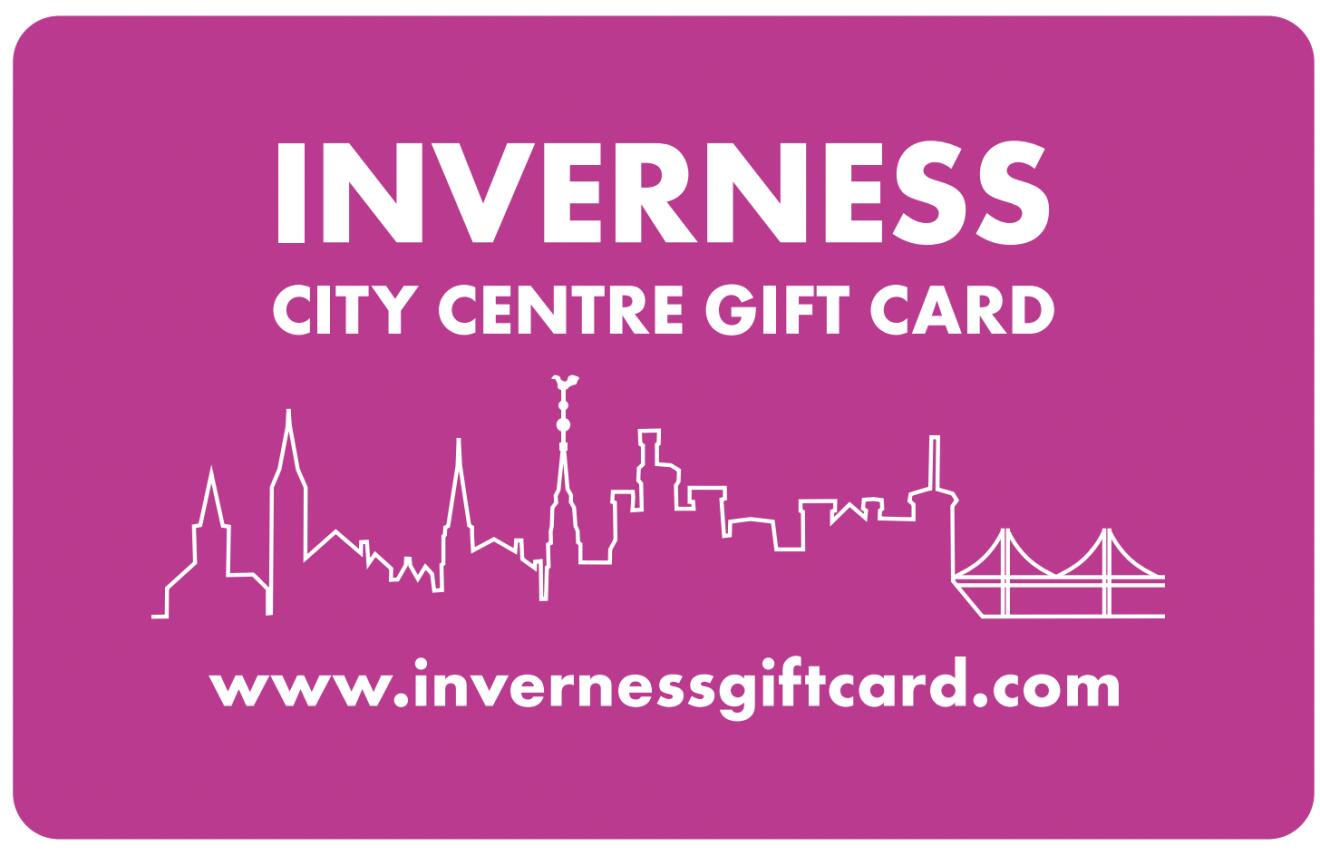 Town & City Gift Cards - Inverness City Centre gift card