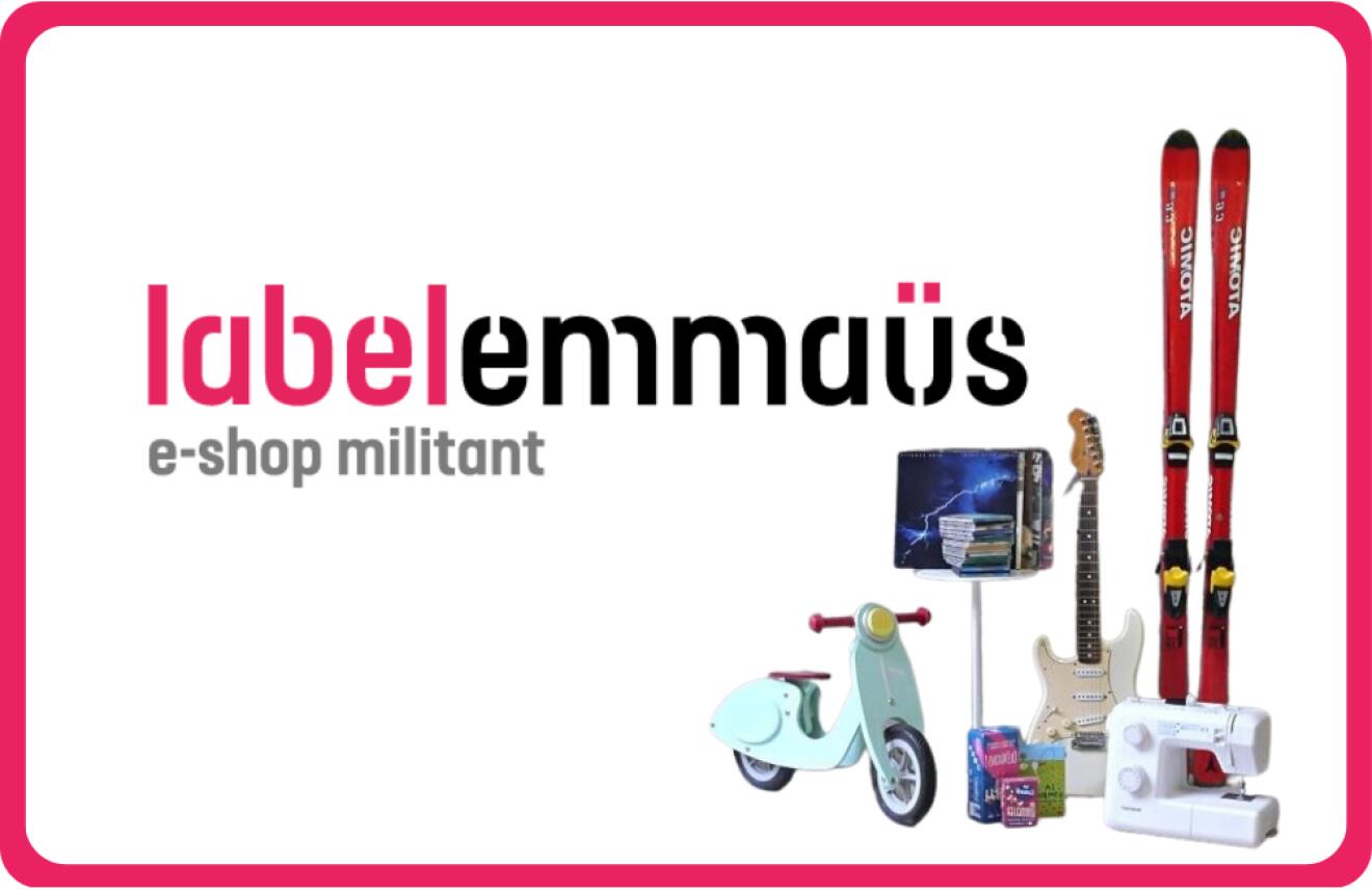 Label Emmaüs France gift card