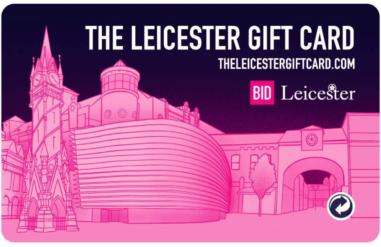 Town & City Gift Cards - Leicester gift card