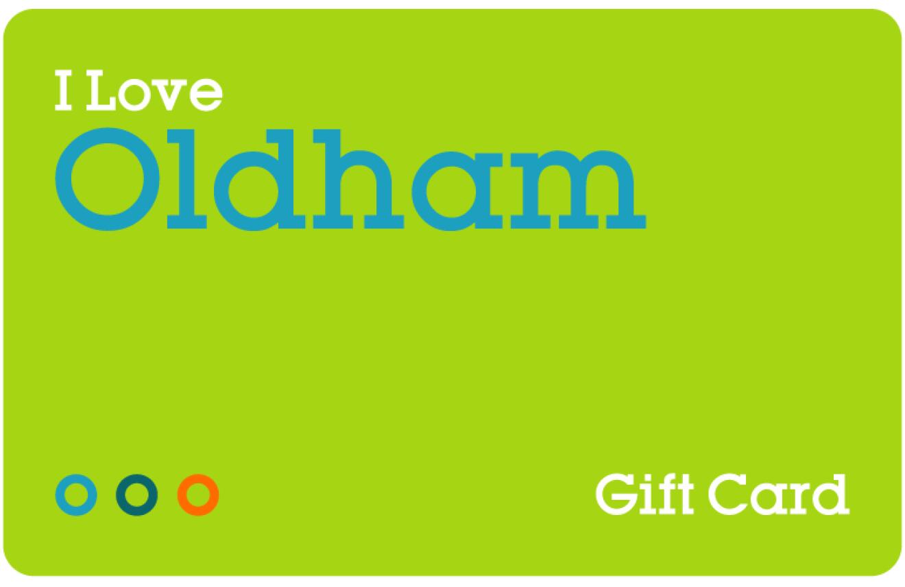 Town & City Gift Cards - Oldham gift card