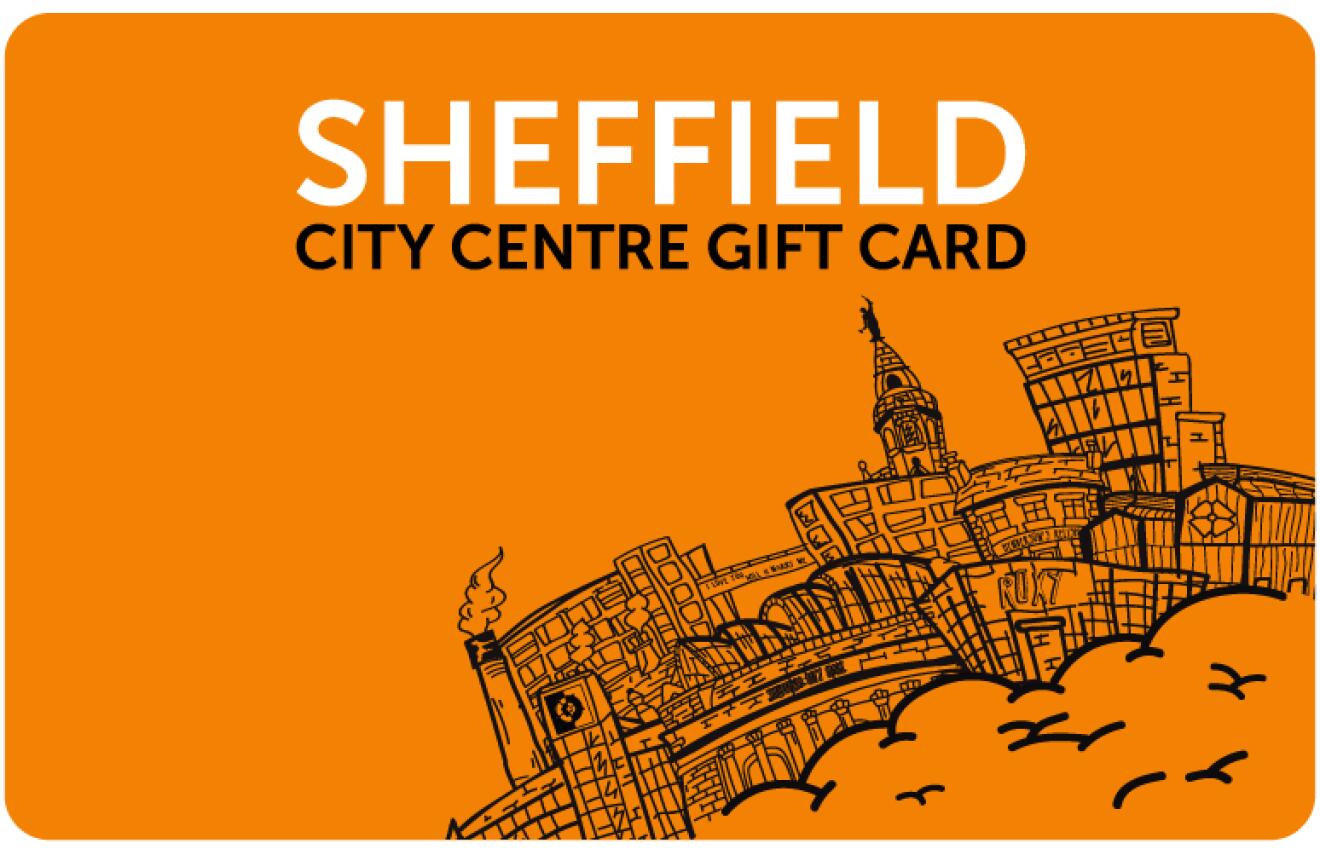 Town & City Gift Cards - Sheffield City Centre gift card