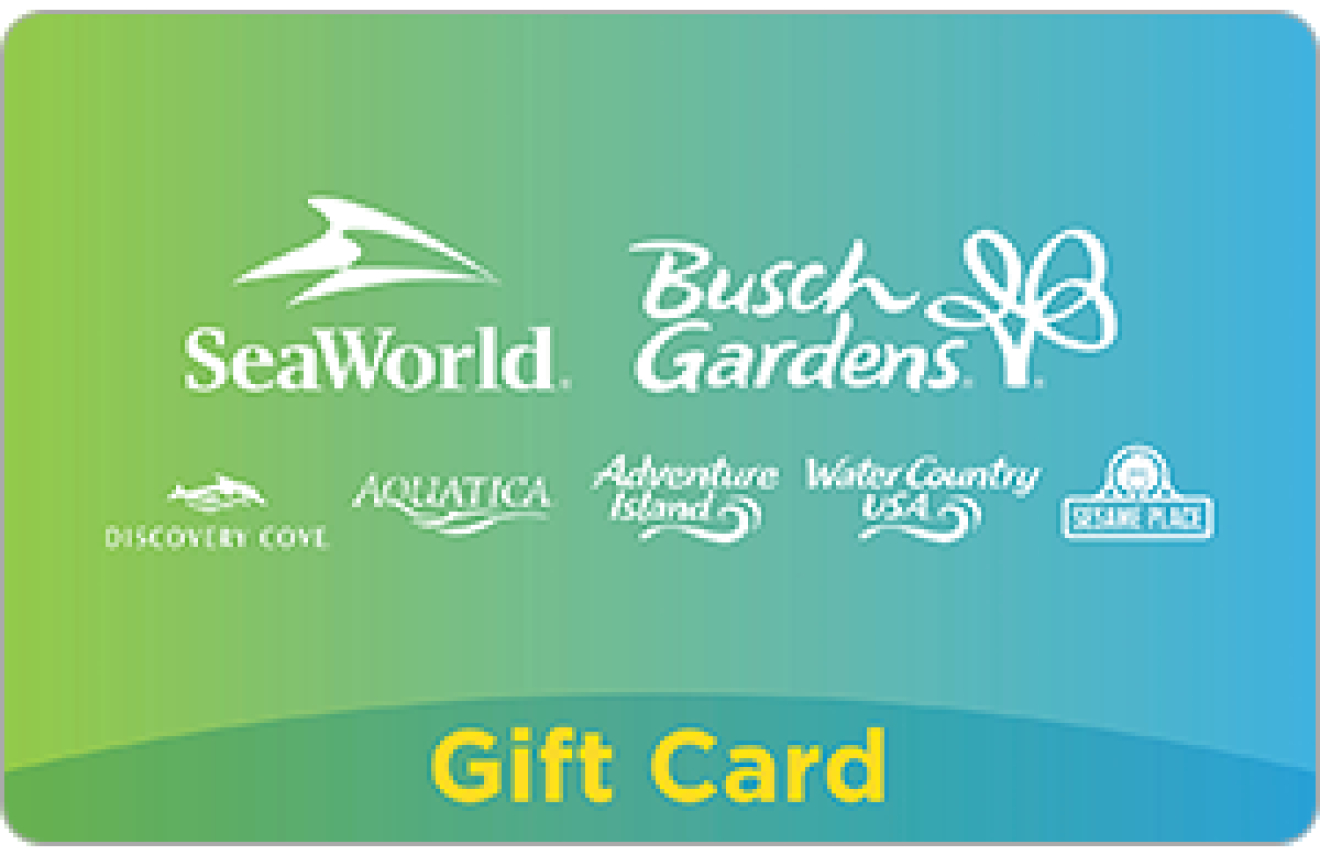 United Parks & Resorts USA gift card