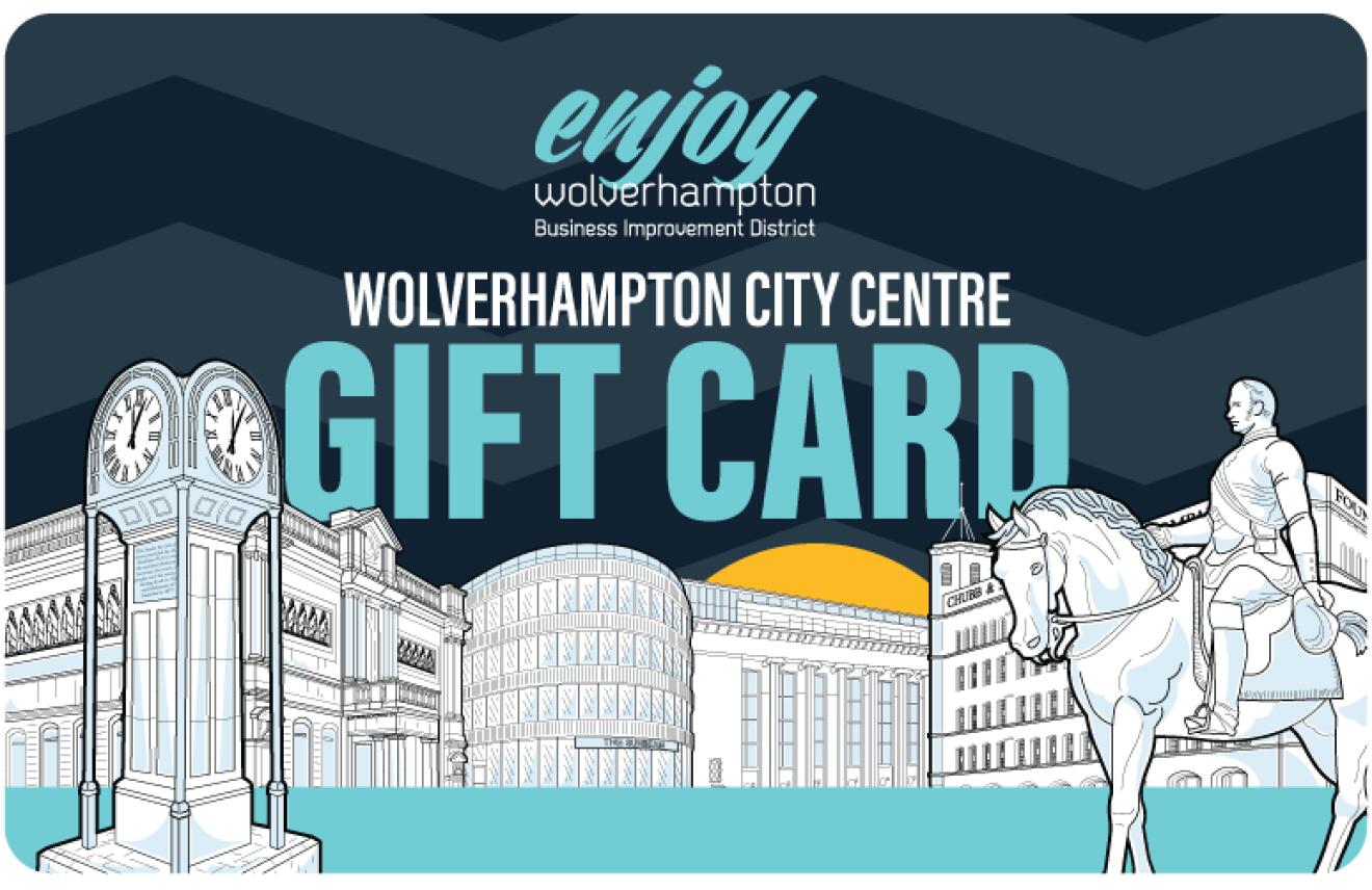 Town & City Gift Cards - Wolverhampton gift card
