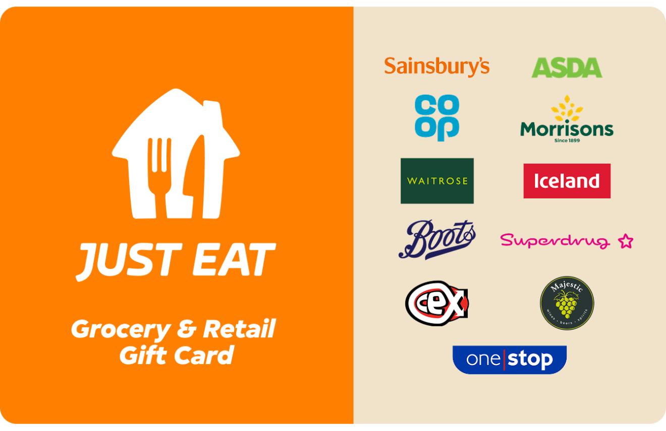 Just Eat Grocery & Retail UK gift card
