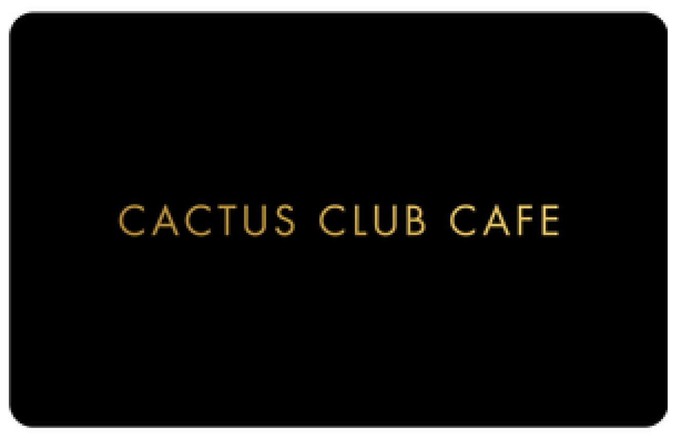 Cactus Club Cafe Canada gift card