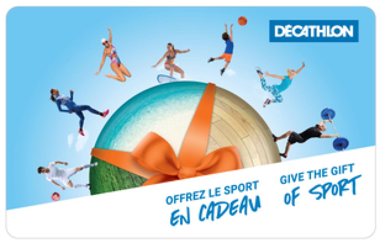 Decathlon Canada gift card