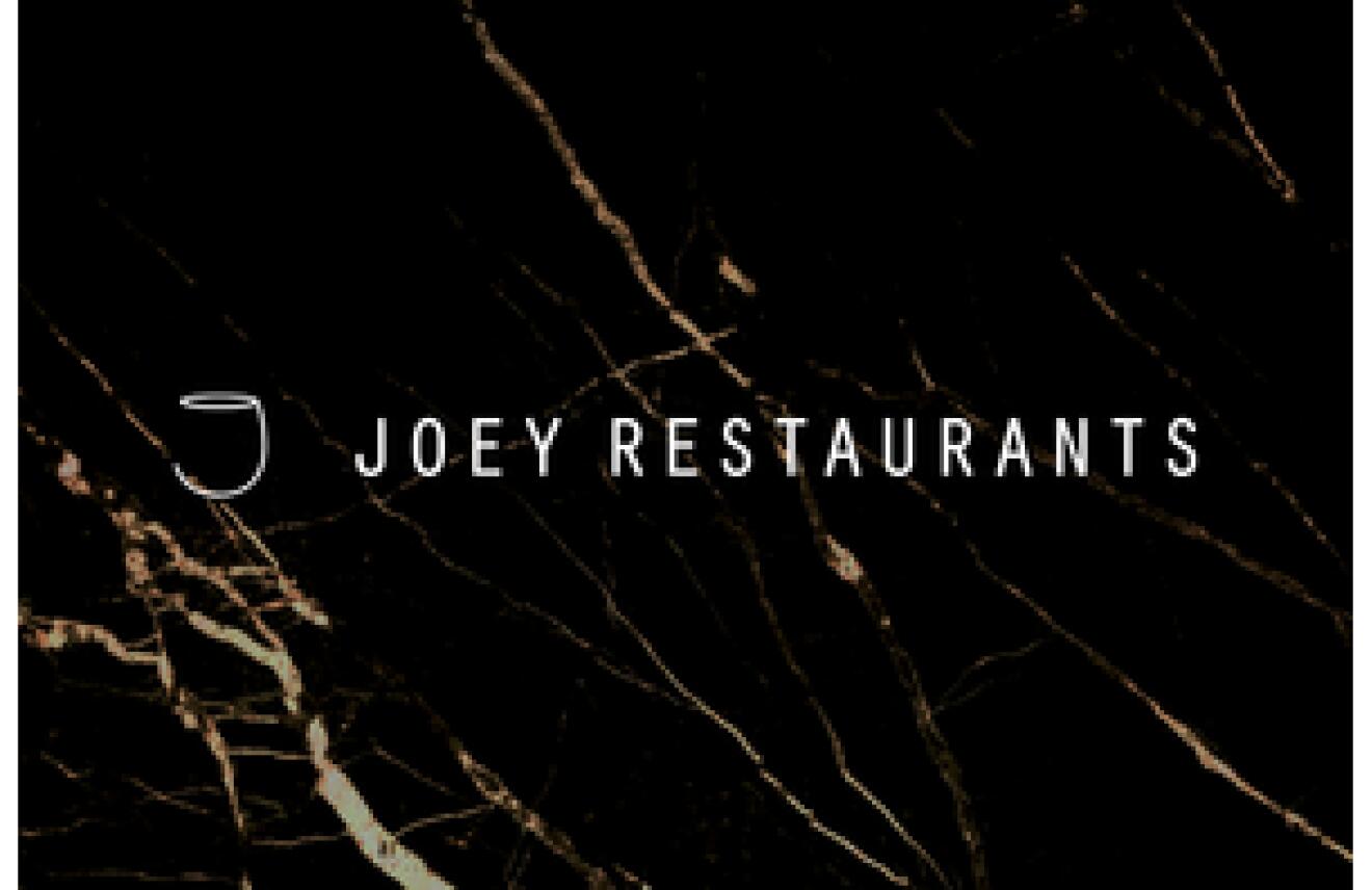 Joey's Restaurants Canada gift card